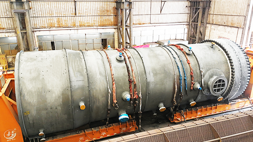 张化机承制航天工程专利技术气化炉陆续发运 张化机承制航天工程专利技术气化炉陆续发运